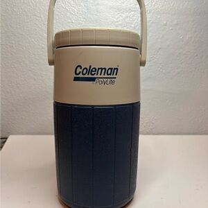 Coleman PolyLite Blue and Cream Jug
